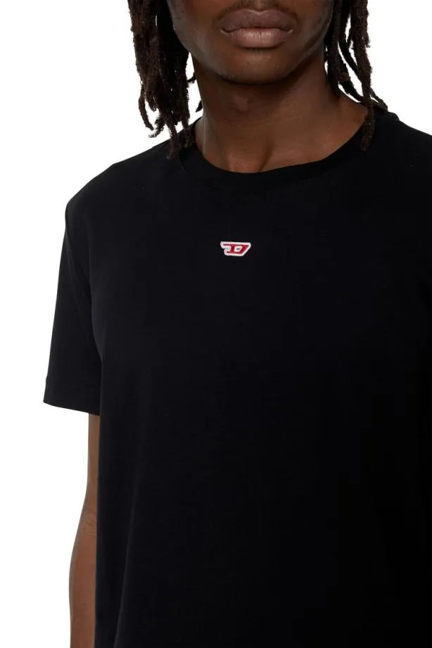 Diesel Tdiegord Black Men TShirts and Polos