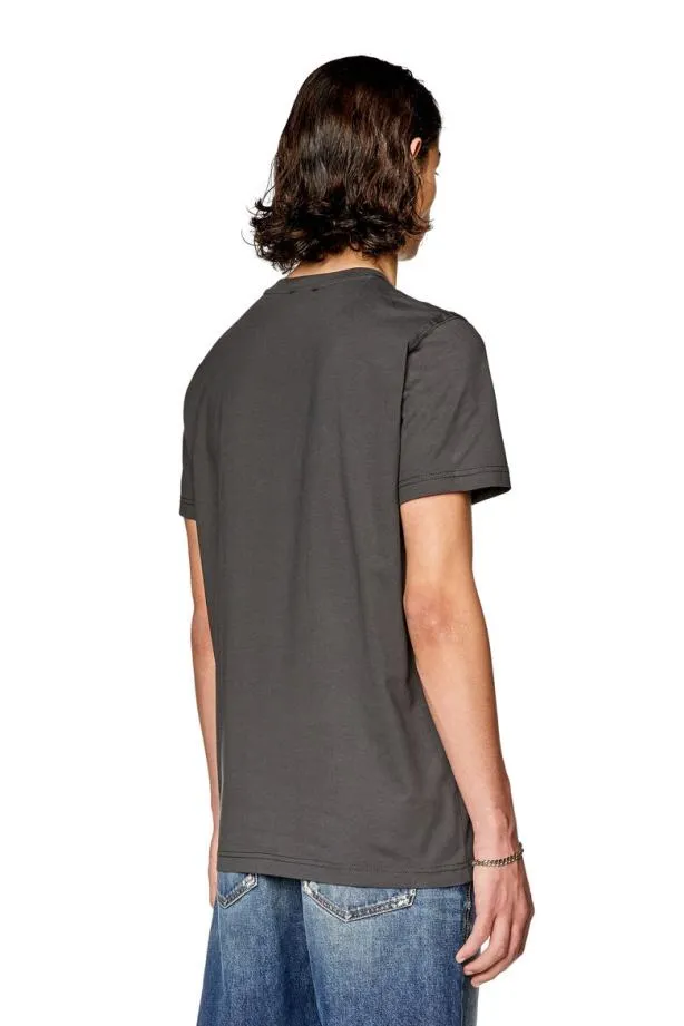 Diesel Tdiegorl6 Dark Grey Men TShirts and Polos