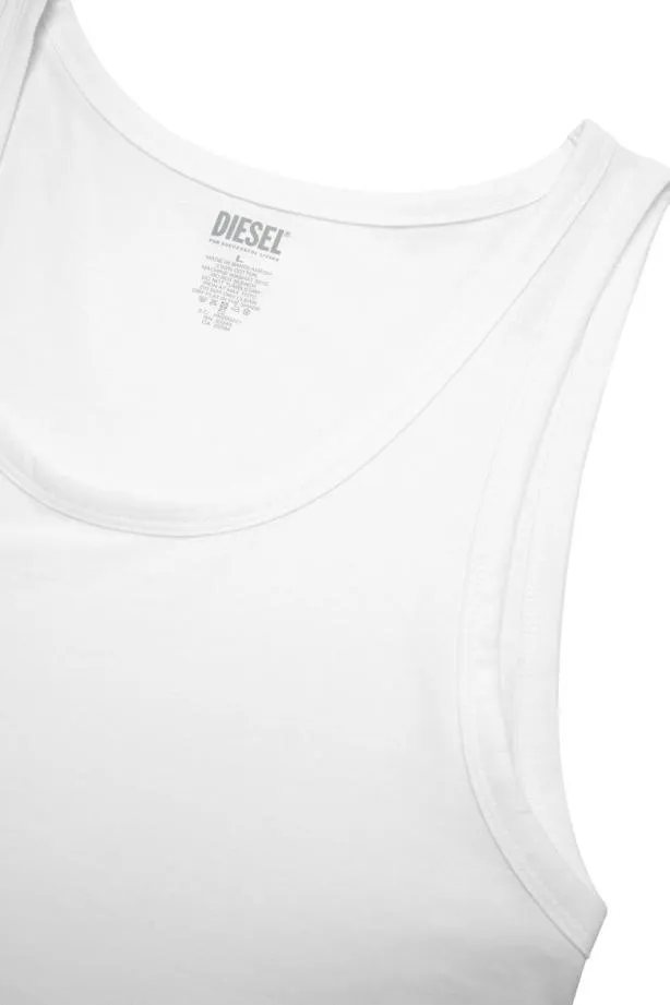 Diesel Umtkjohnnytubetwopack White Men Underwear