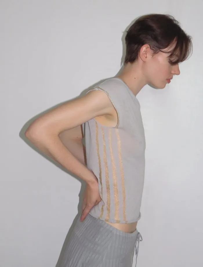 Dijon Greyish Blue Women Paloma Wool Tops