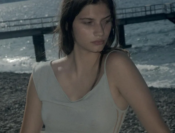 Dijon Greyish Blue Women Paloma Wool Tops