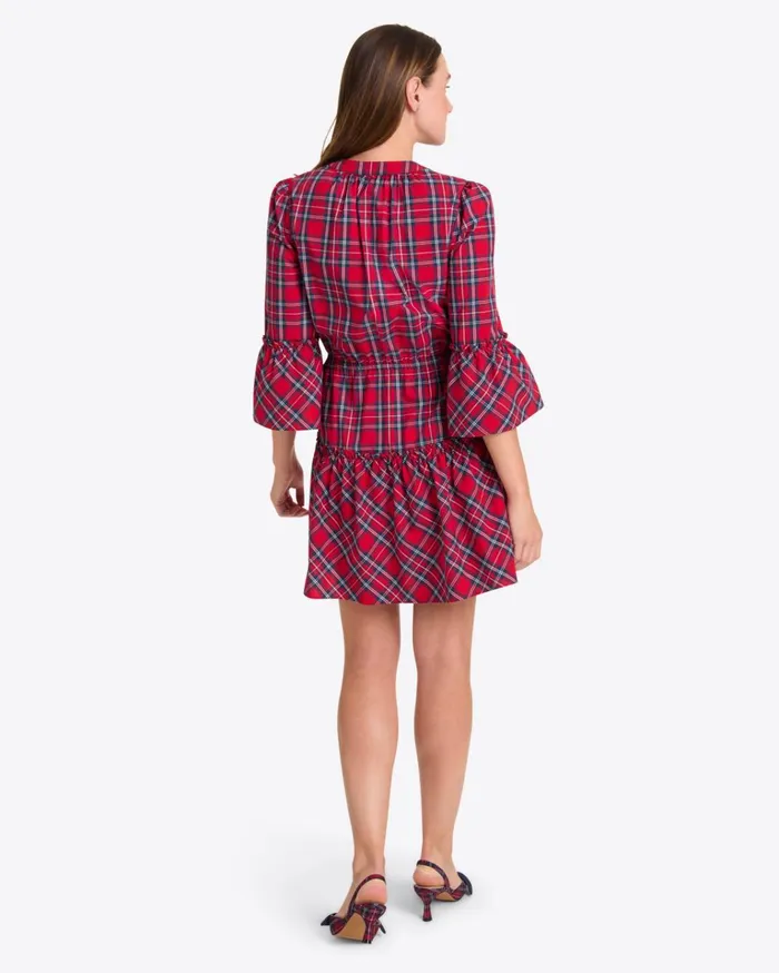 Draper James Avery Shirtdress In Angie Plaid Women Dresses