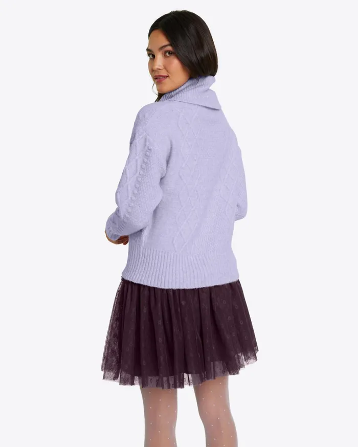 Draper James Cowl Neck Sweater Women Tops