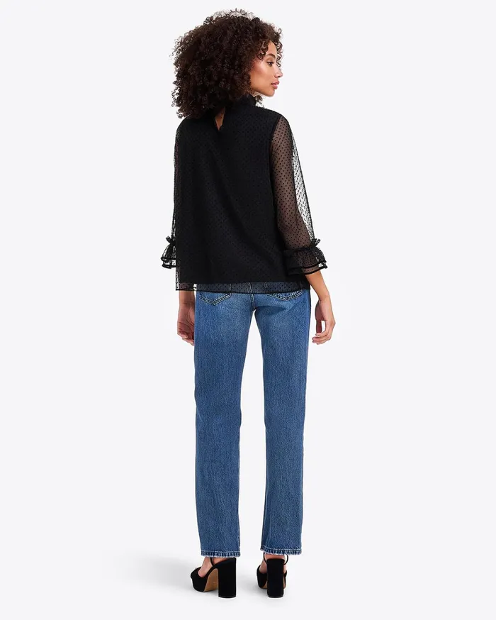 Draper James Ingrid Top In Tulle Women Tops