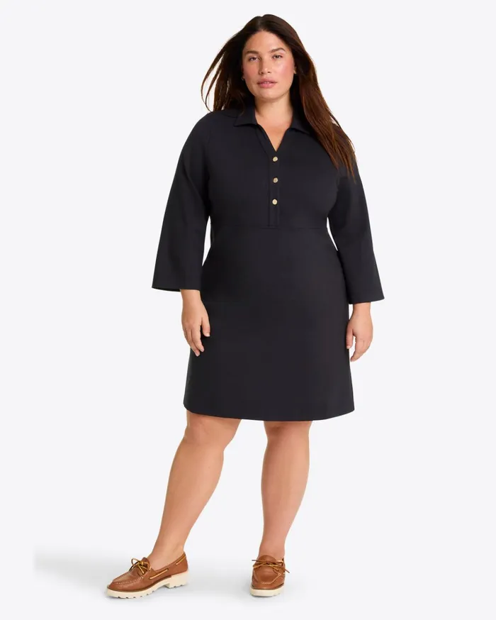 Draper James Lyla Shirtdress In Ponte Women Dresses