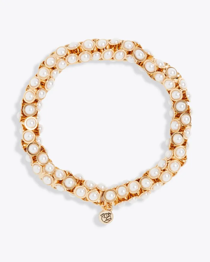Draper James Pearl Stretch Bracelet Women Jewelry