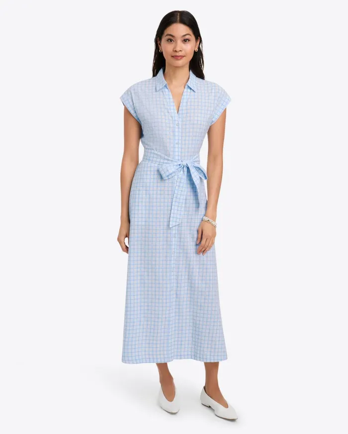 Draper James Riley Midi Shirtdress Women Dresses