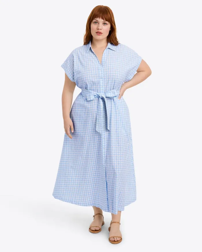 Draper James Riley Midi Shirtdress Women Dresses