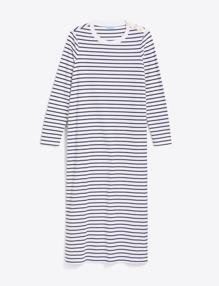 Draper James Sheryl Long Sleeve Dress In Cotton Women Dresses