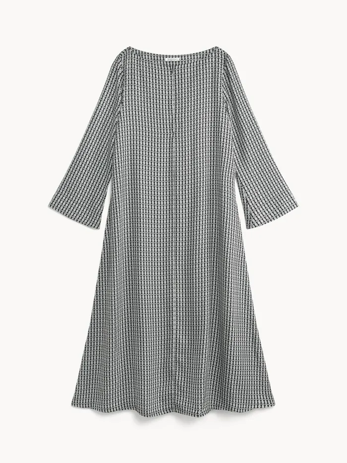 Dresses Women By Malene Birger Bajune Maxi Dress Black Monogram