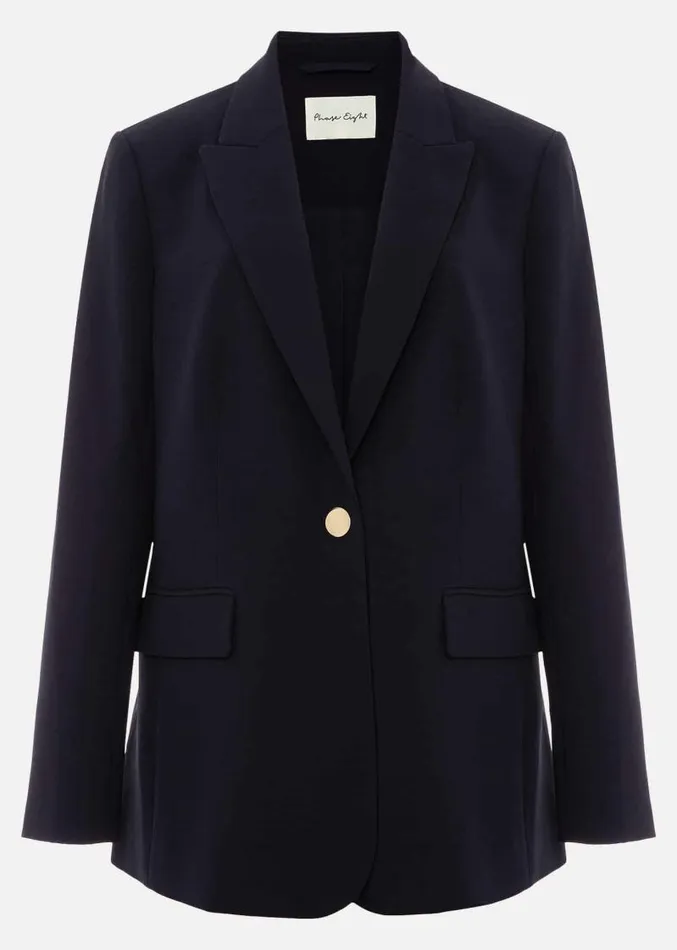 Elandra Navy Tux Blazer Navy Women Phase Eight Jackets