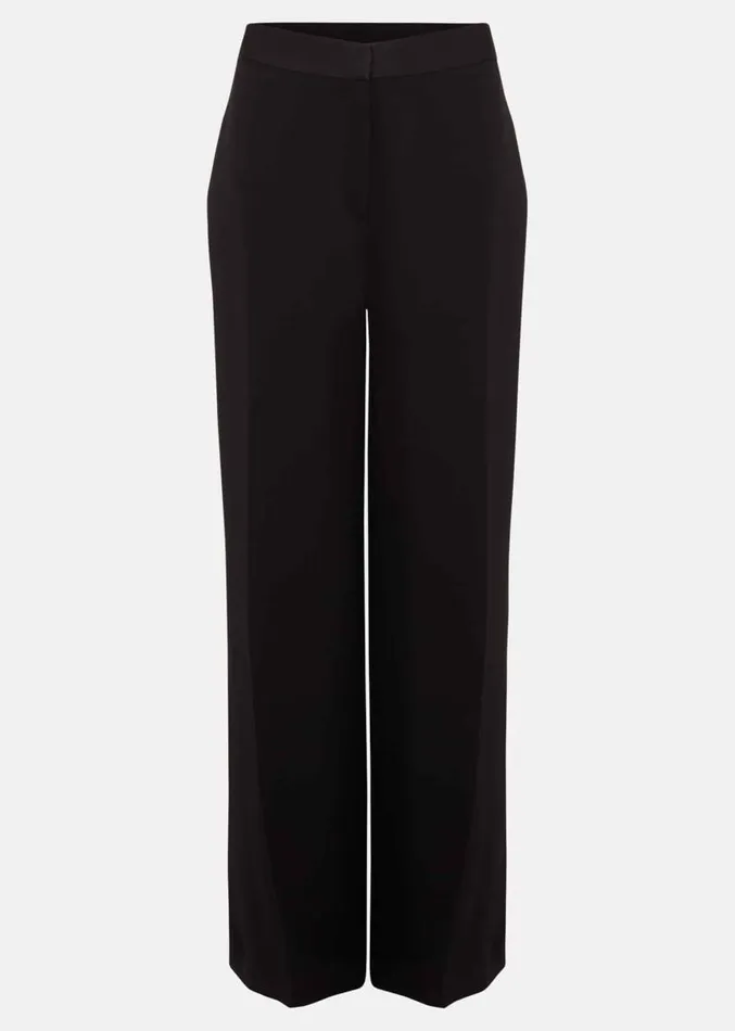 Elandra Tux Trouser Black Women Phase Eight Trousers