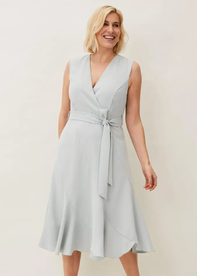Elena Sleeveless Dress Peppermint Women Phase Eight Dresses