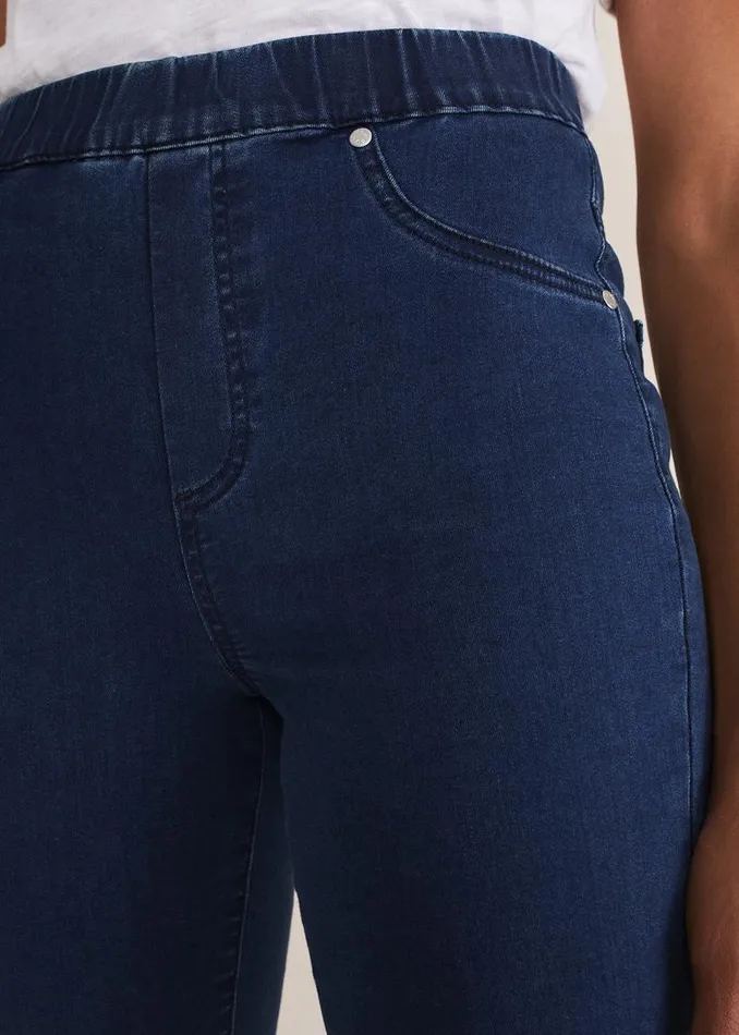 Eliza Pull On Jegging Denim Women Phase Eight Trousers