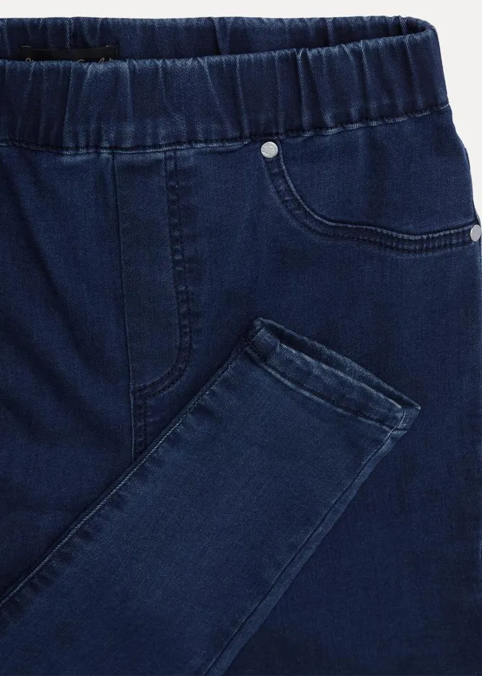 Eliza Pull On Jegging Denim Women Phase Eight Trousers