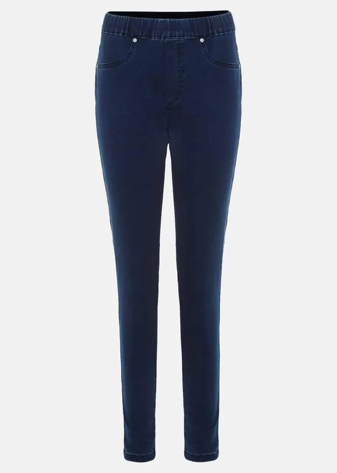 Eliza Pull On Jegging Denim Women Phase Eight Trousers