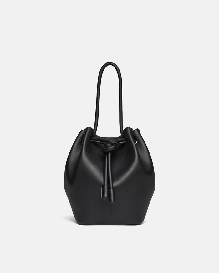 Elongated Bucket Medium Elongated Bucket Bag Black Women Nanushka Bags
