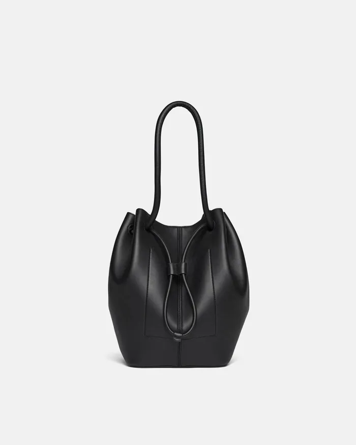 Elongated Bucket Medium Elongated Bucket Bag Black Women Nanushka Bags