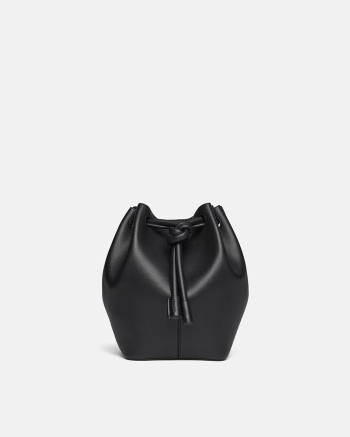 Elongated Bucket Medium Elongated Bucket Bag Black Women Nanushka Bags