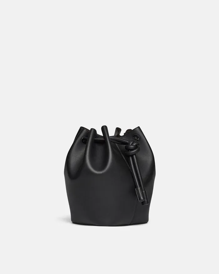 Elongated Bucket Medium Elongated Bucket Bag Black Women Nanushka Bags