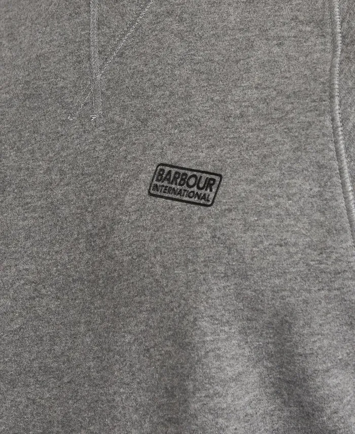 Essential Logo Sweatshirt Black Men Barbour Hoodies and Sweatshirts