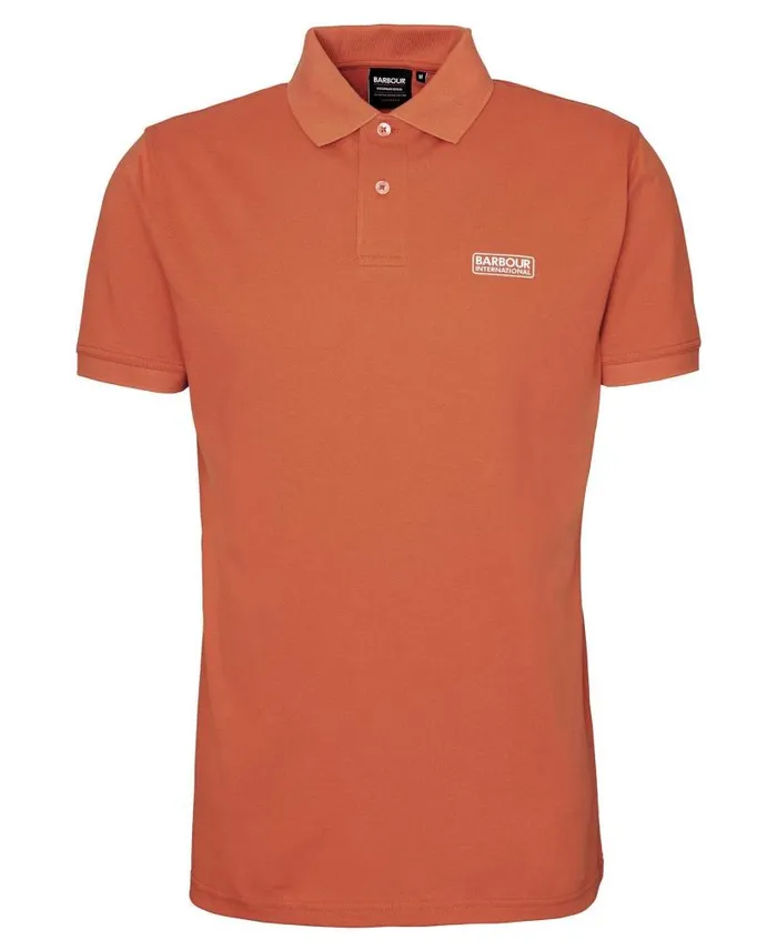 Essential Polo Shirt Mauve Haze Men Barbour Polo Shirts