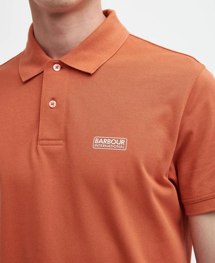 Essential Polo Shirt Mauve Haze Men Barbour Polo Shirts