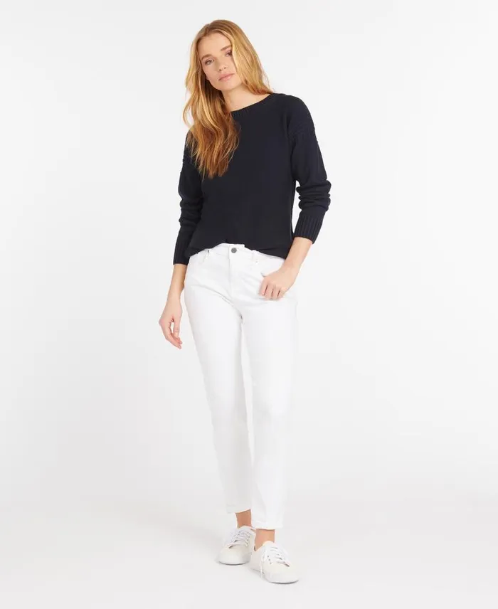 Essential Slim Jeans Navy Women Barbour Trousers and Shorts