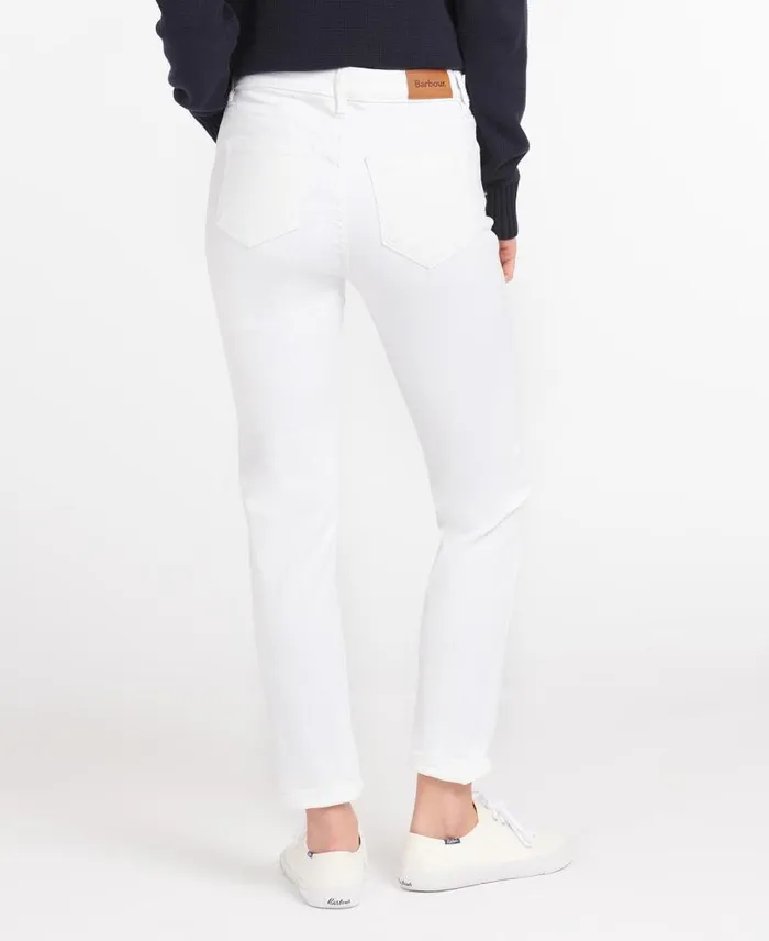 Essential Slim Jeans Navy Women Barbour Trousers and Shorts