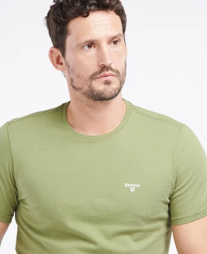 Essential Sports TShirt Dusty Mint Men Barbour TShirts
