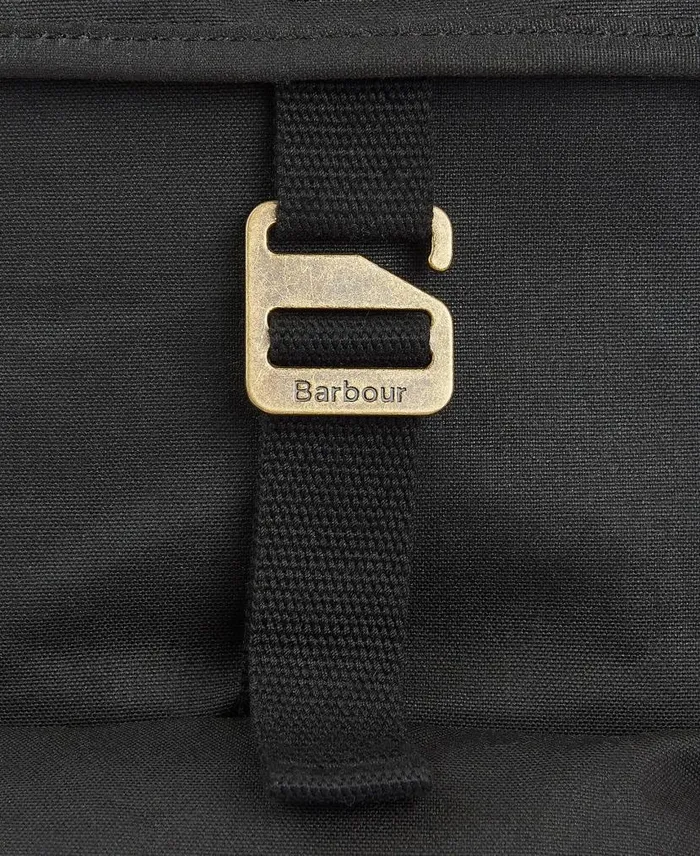 Essential Wax Backpack Classic Black Men Barbour Bags and Luggage