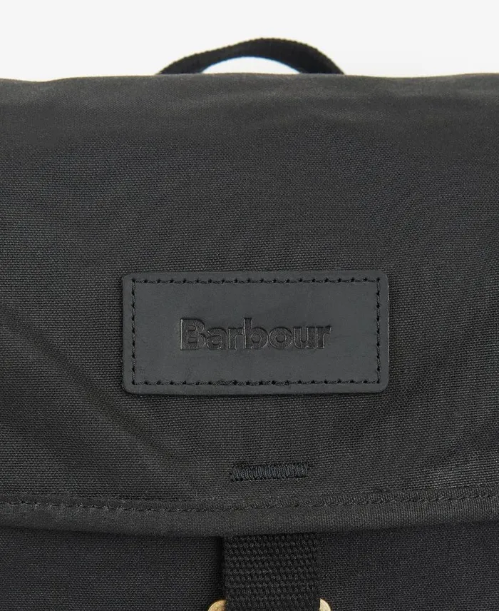 Essential Wax Backpack Classic Black Men Barbour Bags and Luggage