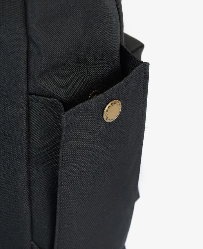 Essential Wax Backpack Classic Black Men Barbour Bags and Luggage