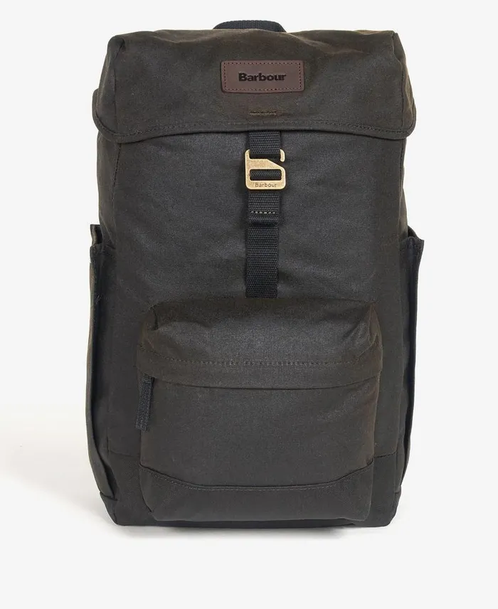 Essential Wax Backpack Navy Men Barbour Bags and Luggage
