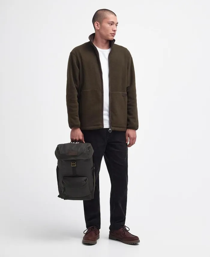 Essential Wax Backpack Navy Men Barbour Bags and Luggage