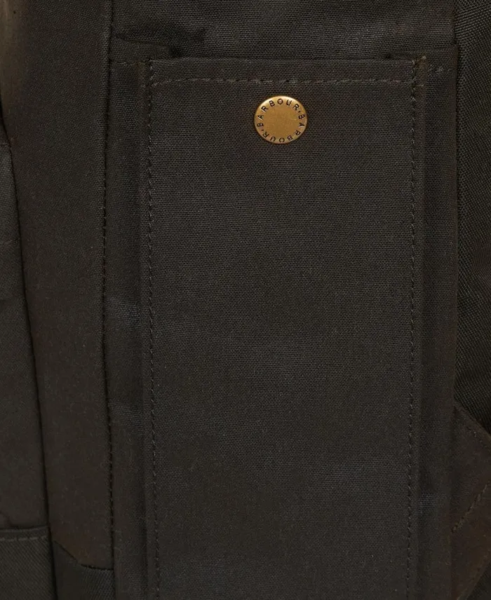 Essential Wax Backpack Navy Men Barbour Bags and Luggage