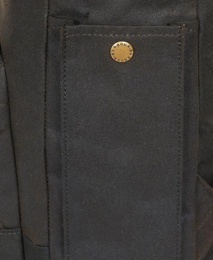 Essential Wax Backpack Navy Men Barbour Bags and Luggage