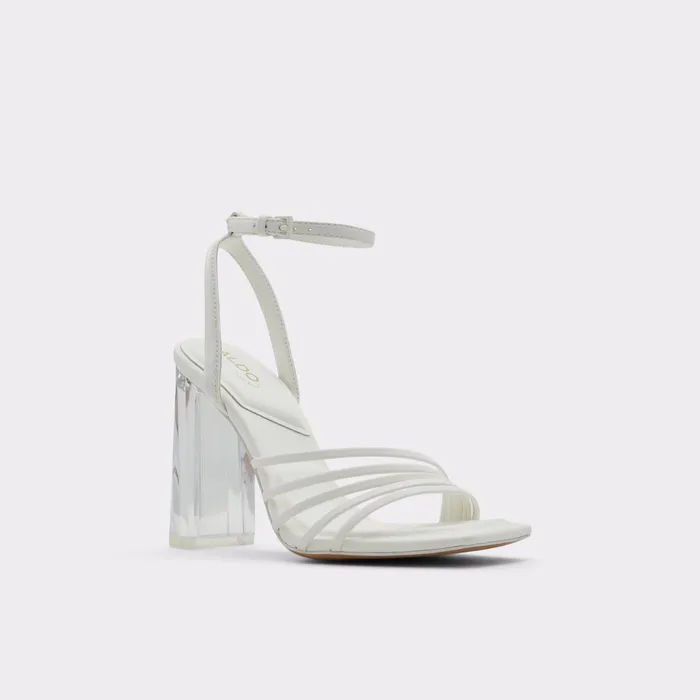 Estela White Women ALDO Heels