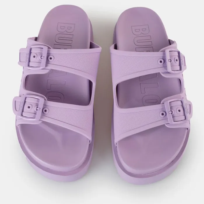 Eve Sol Lavender Buffalo Sandals and Slides Eve Sol Lavender Buffalo Sandals and Slides