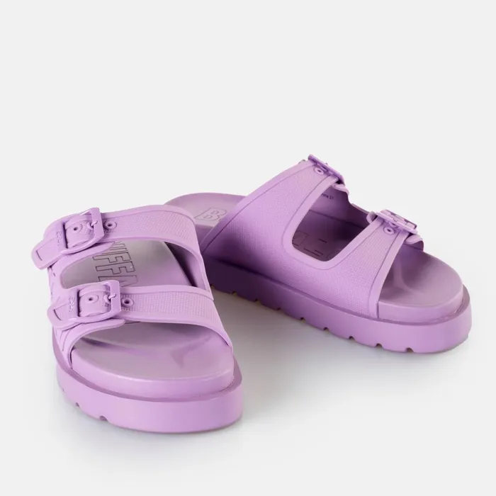 Eve Sol Lavender Buffalo Sandals and Slides Eve Sol Lavender Buffalo Sandals and Slides