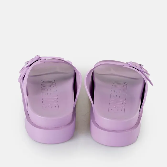 Eve Sol Lavender Buffalo Sandals and Slides Eve Sol Lavender Buffalo Sandals and Slides