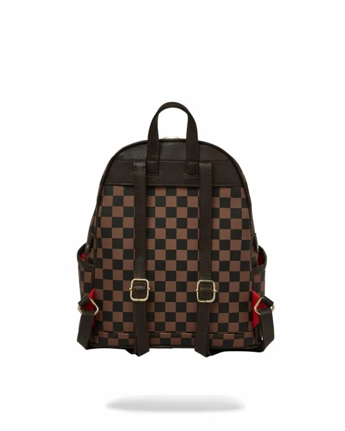EXTERIOR GOLD ZIP POCKET SHARKS IN PARIS SAVAGE BACKPACK Bags SPRAYGROUND