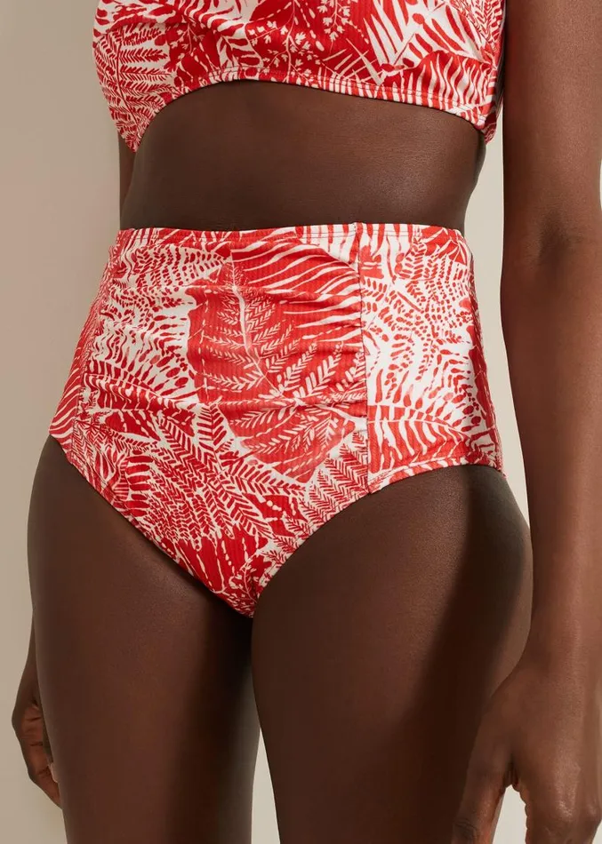 Fern Bikini Bottom Redwhite Women Phase Eight Swimwear