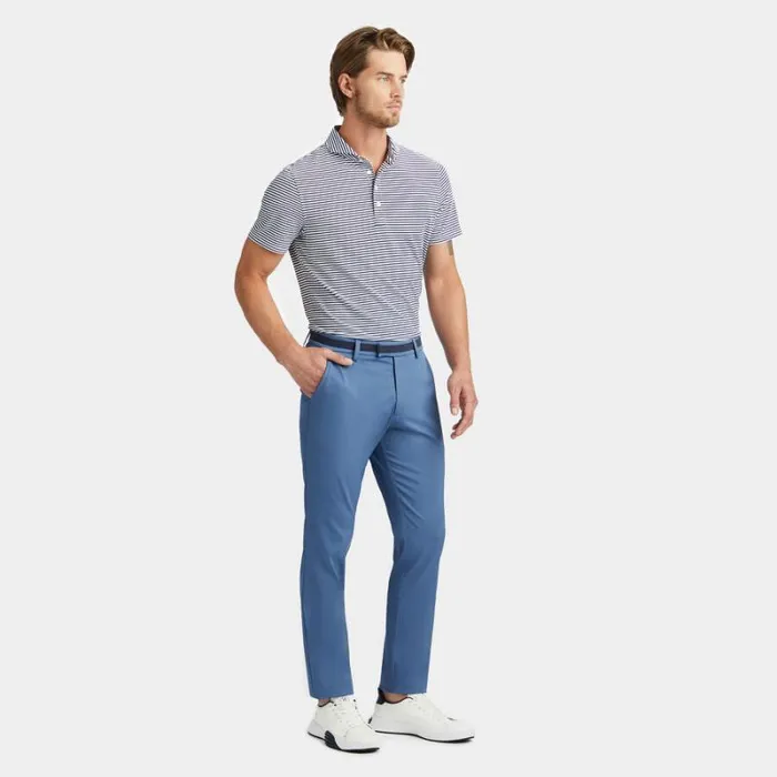 GFORE CLUB STRETCH TECH TWILL STRAIGHT LEG TROUSER Slate Men Pants