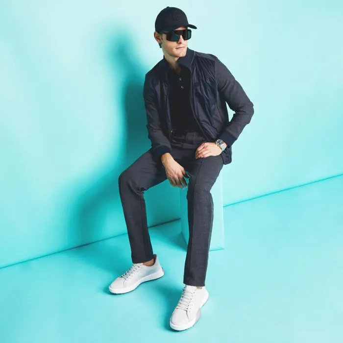 GFORE GLEN PLAID STREET PANT Charcoal Men Pants