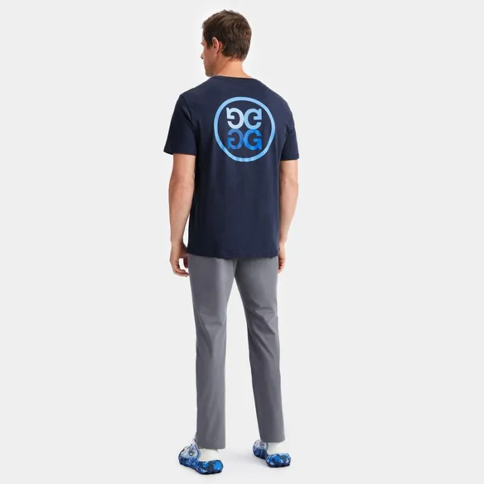 GFORE GRADIENT CIRCLE G039S COTTON TEE Twilight Men Hoodies and Tees