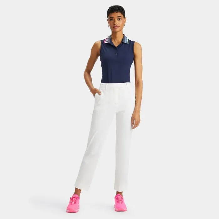 GFORE LUXE 4WAY STRETCH TWILL STRAIGHT LEG TROUSER Snow Women Pants