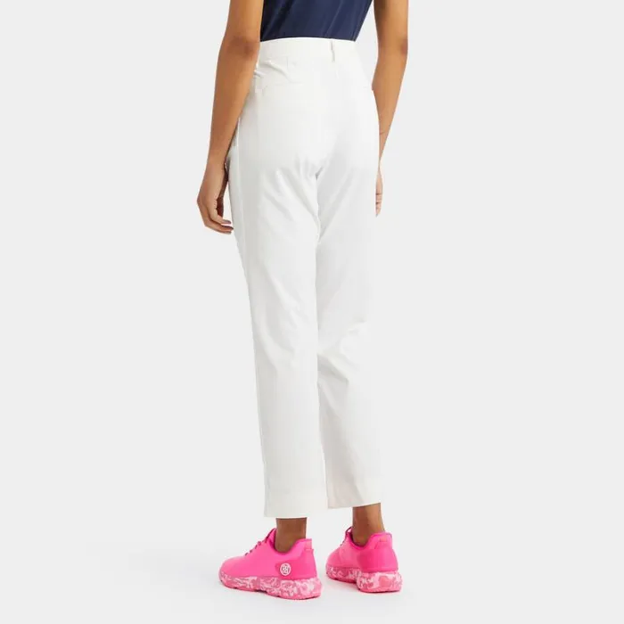 GFORE LUXE 4WAY STRETCH TWILL STRAIGHT LEG TROUSER Snow Women Pants