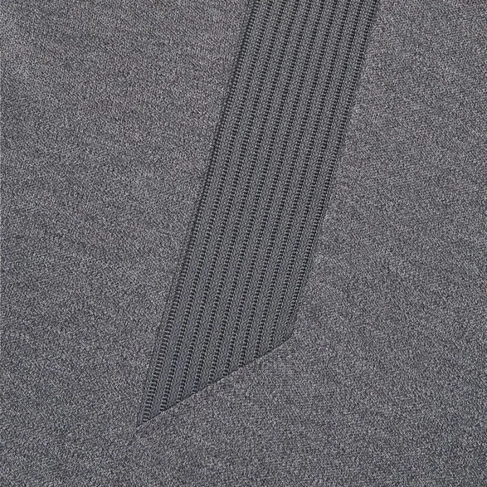 GFORE MLANGE RIB GUSSET TECH PIQU MODERN SPREAD COLLAR POLO Heather Grey Men Polos and Shirts