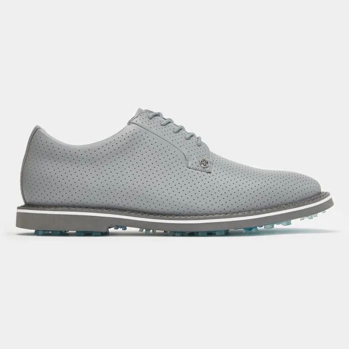 GFORE MEN039S GALLIVANTER PERFORATED LEATHER GOLF SHOE Monument Men Golf Shoes